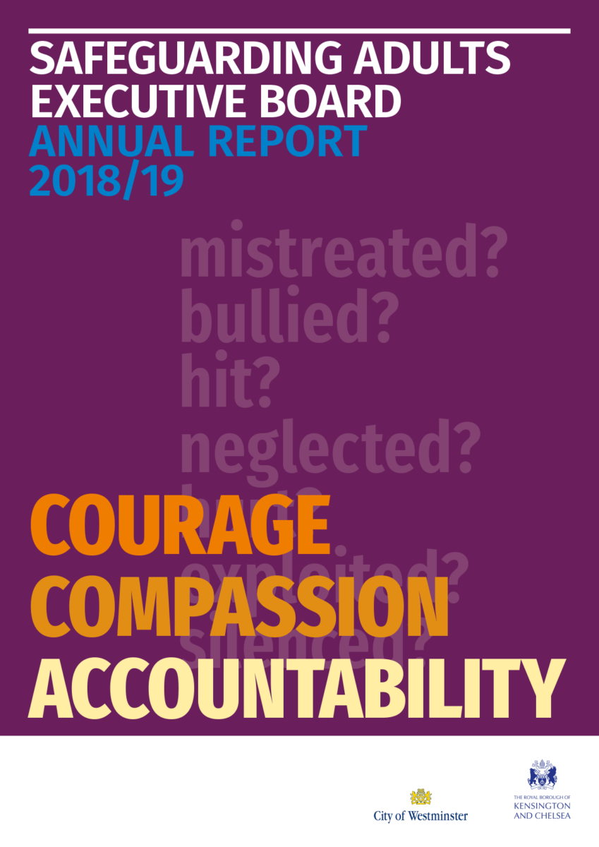 SAEB Annual Report 2018/19 cover